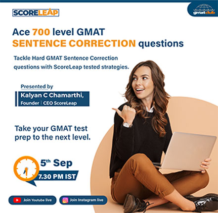 Ace 700 level GMAT Sentence Correction Questions
