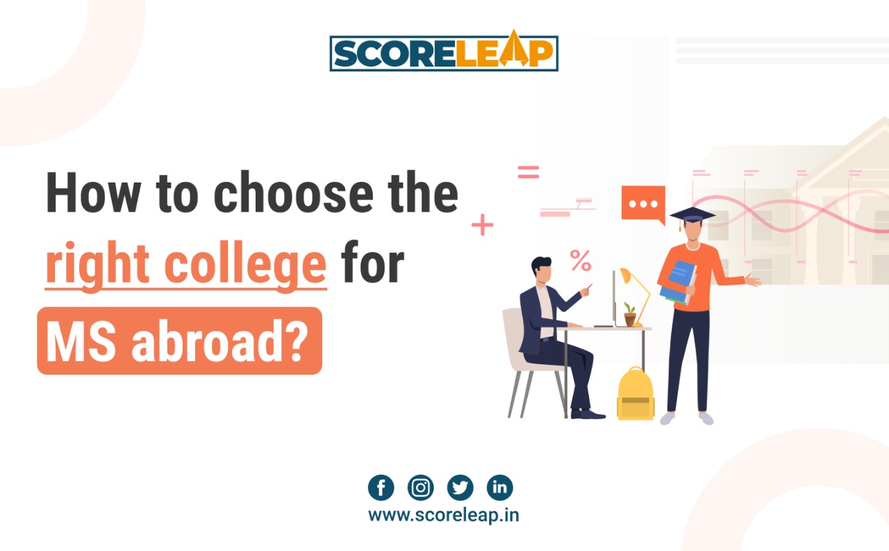 How to choose the right college for MS abroad